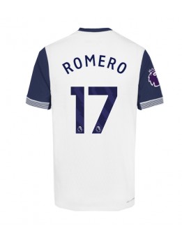 Tottenham Hotspur Cristian Romero #17 Replika Hemmakläder 2024-25 Kortärmad